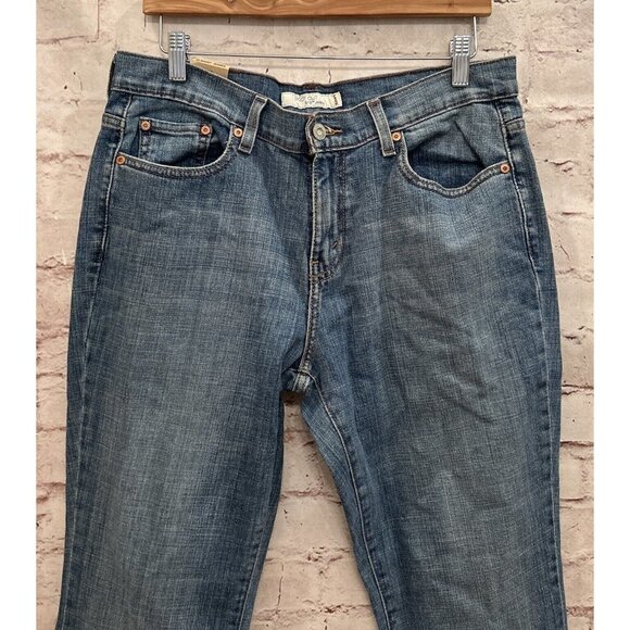 LEVI'S Jeans 515 Womens Size 10 Short Misses MID RISE BOOT CUT Stretch NEW - Picture 2 of 5